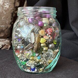 Loose Beads for Crafters Jewelry Making Mystery Lot 1 LB 2 Oz Grab Bag Supplies